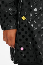 Długa kurtka przeciwdeszczowa Stormy Dots
