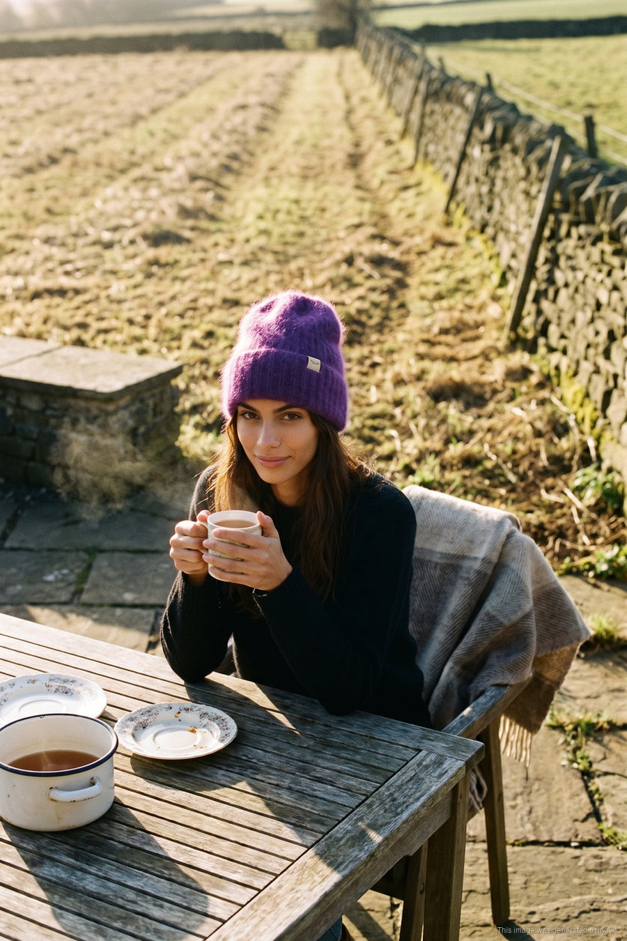 Czapka beanie Juicy Plum