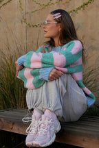 Sweter z wełną Cozy Bubble