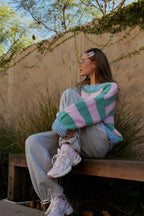 Sweter z wełną Cozy Bubble