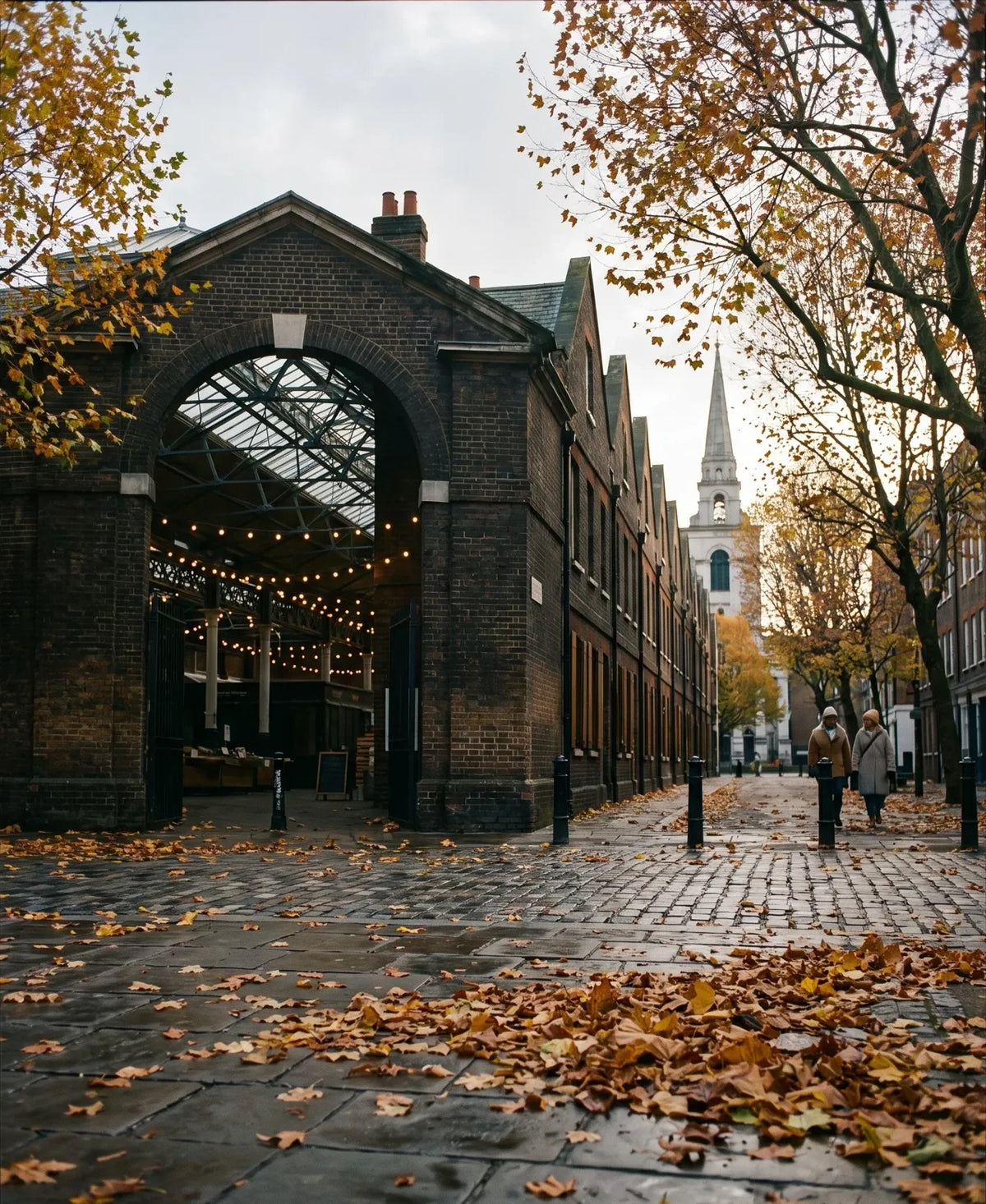 Spitalfields i Fournier Street