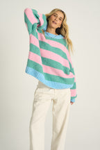 Sweter z wełną Cozy Bubble