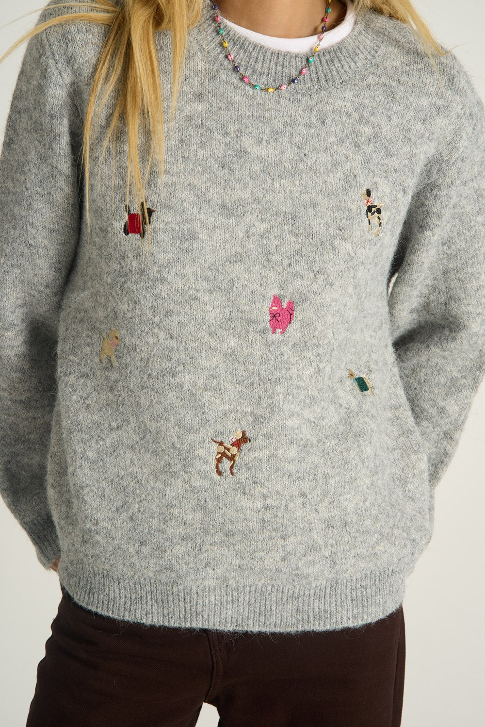Sweter z wełną Cozy Tails