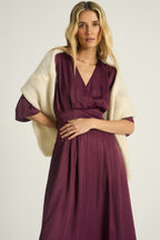 Sukienka midi Plum Affair