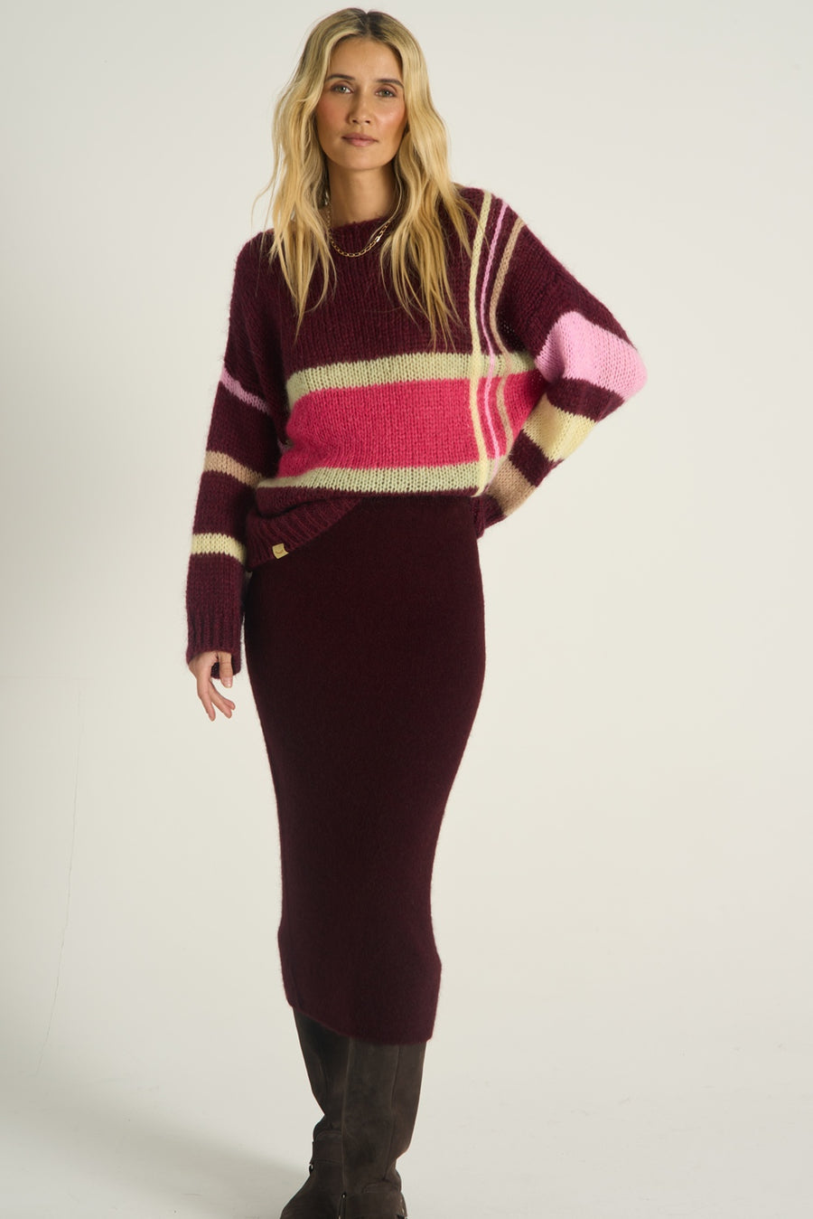 Sweter z wełną Creative Code
